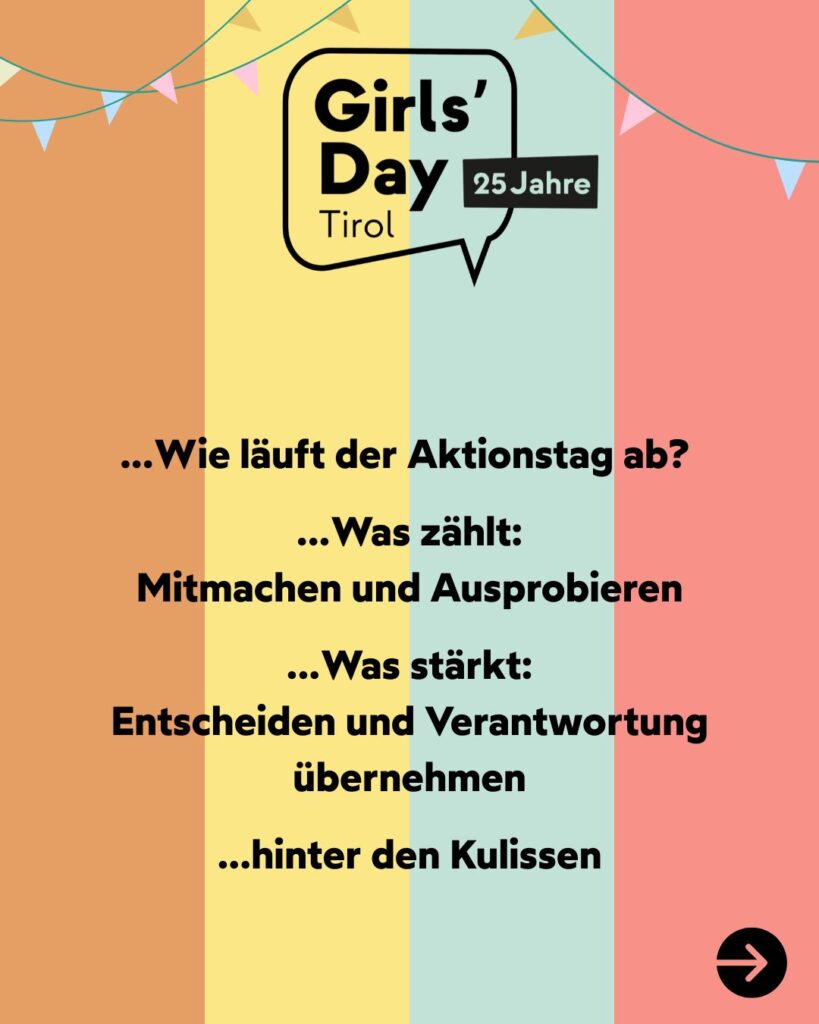 Wie läuft der Aktionstag ab? Was zählt: Mitmachen und Ausprobieren. Was stärkt: Entscheiden und Verantwortung übernehmen - hinter den Kulissen