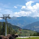 Gondeln der Alpkopfbahn